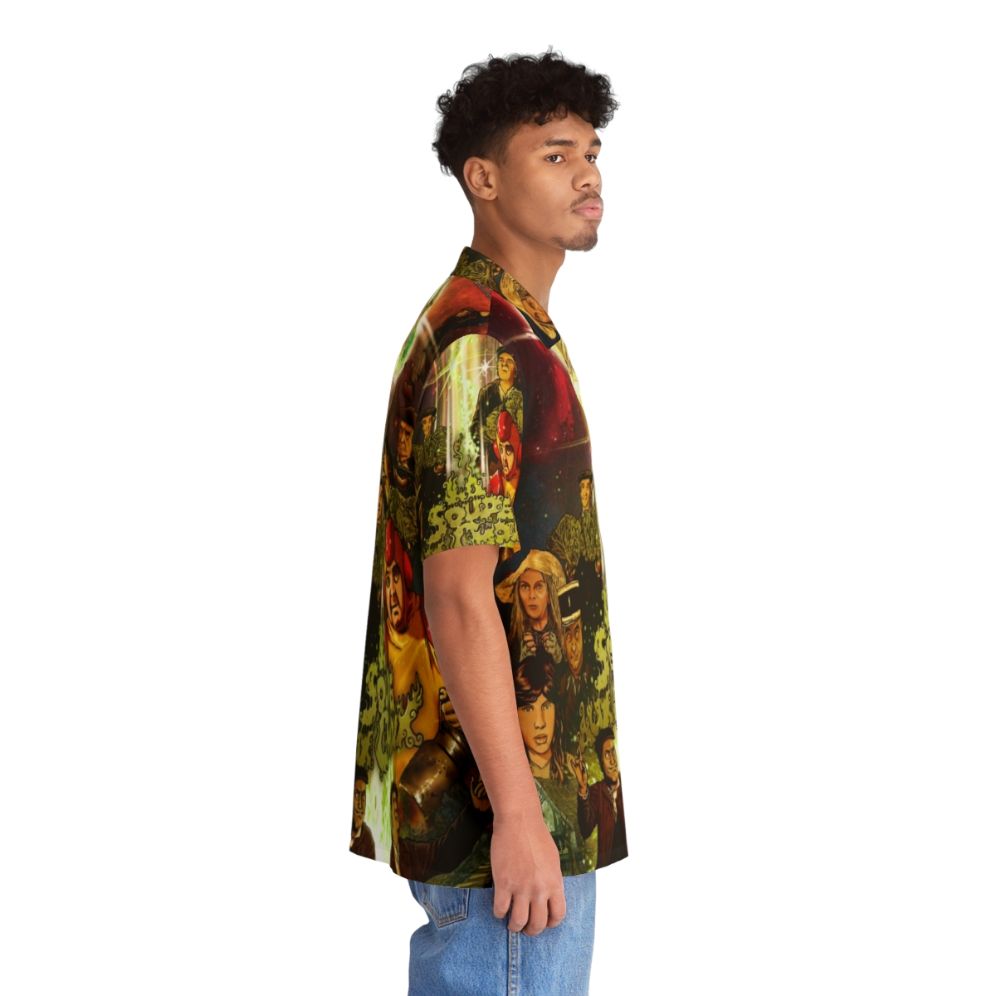 Cabbage Soup Hawaiian Shirt with Tropical Print and Sci-Fi Elements - People Pight