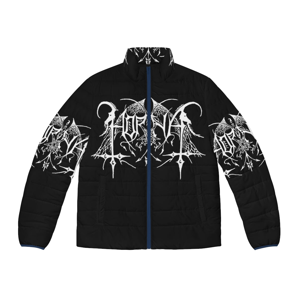 Horna Puffer Jacket - Warm and Stylish Finnish Black Metal Inspired Outerwear