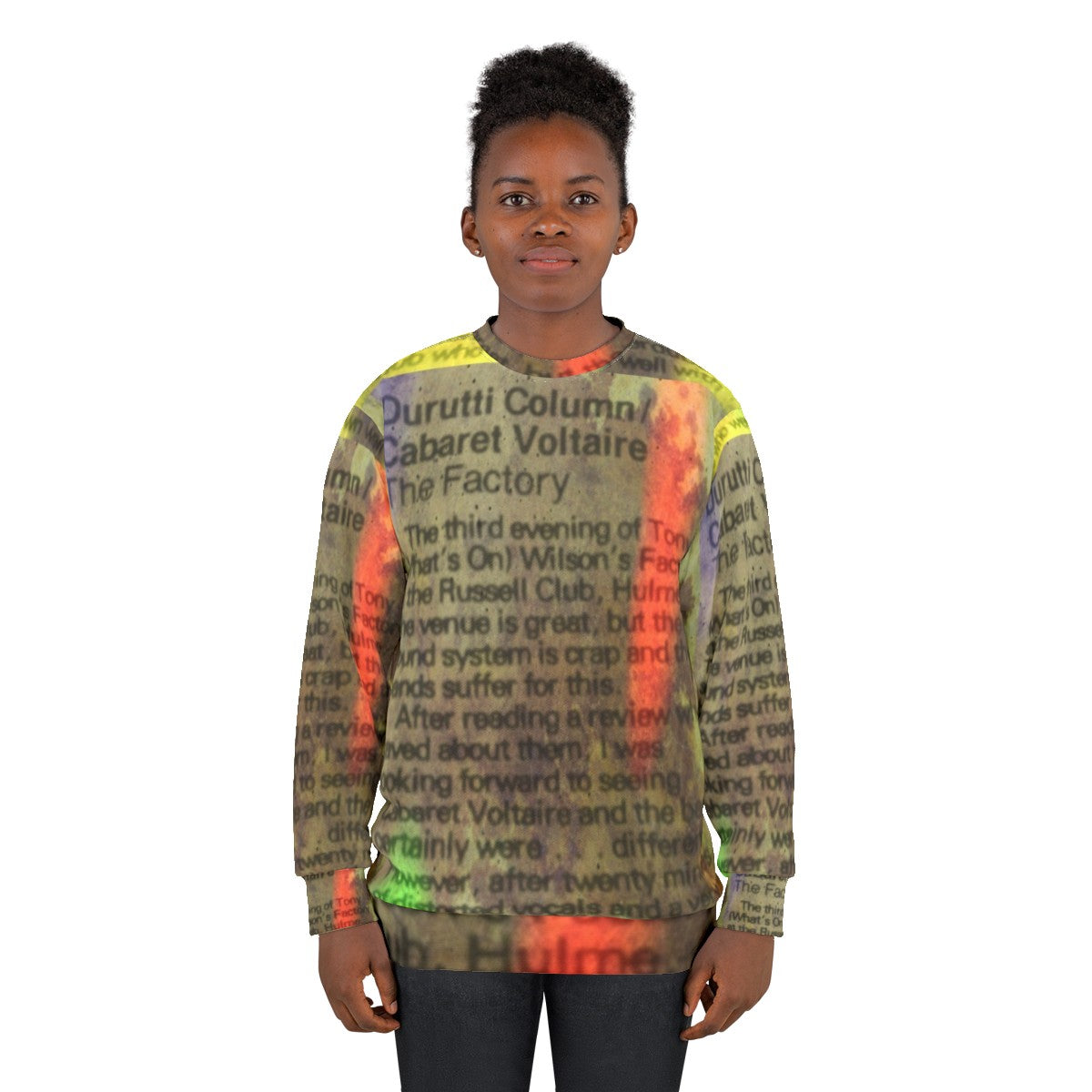 The Durutti Column Sweatshirt - Cult British Post-Punk Band - women