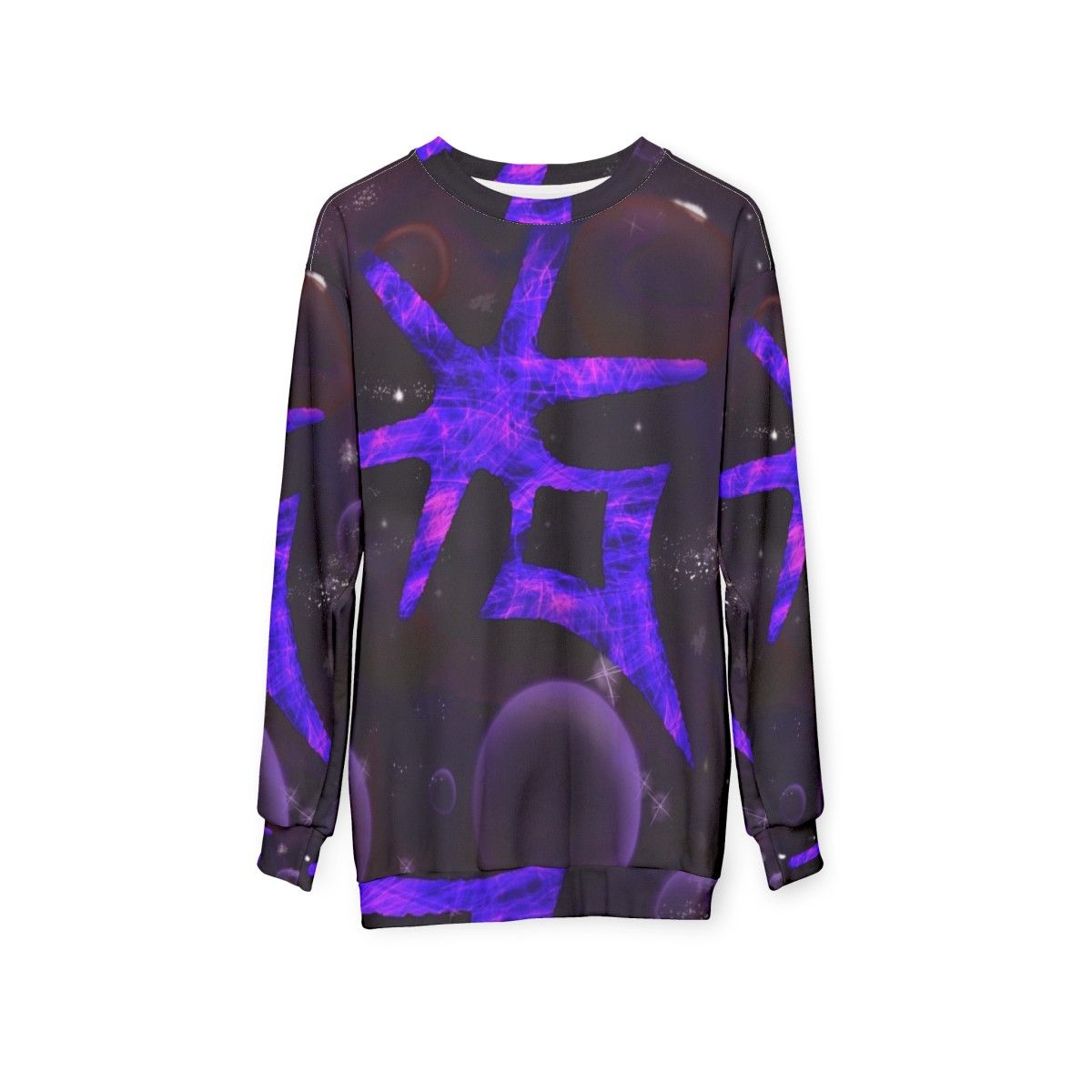 Dark Knight Galaxy Sweatshirt - Fantasy Gaming MMORPG Apparel - hanging