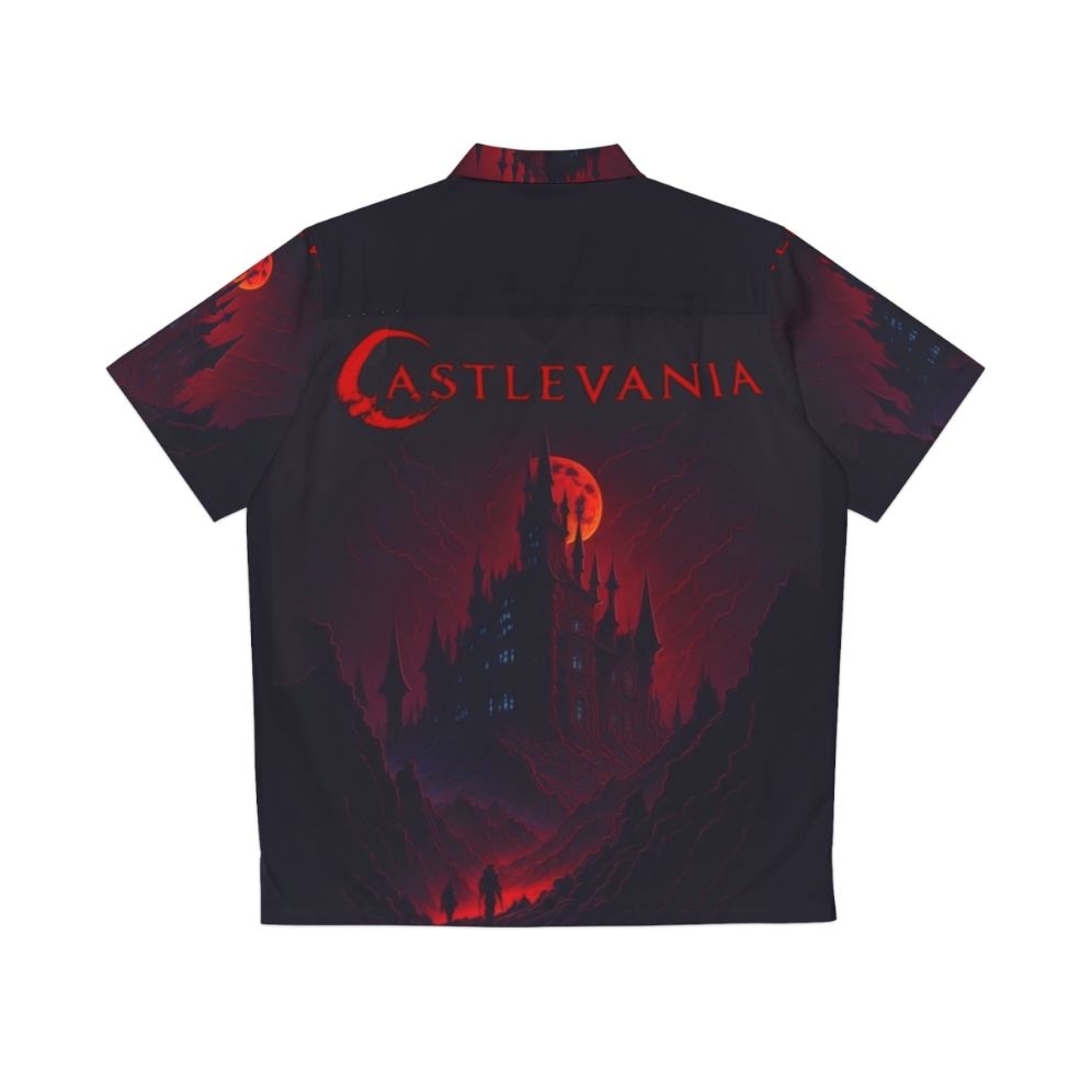 Castlevania Vampire Hideout Hawaiian Shirt - Back