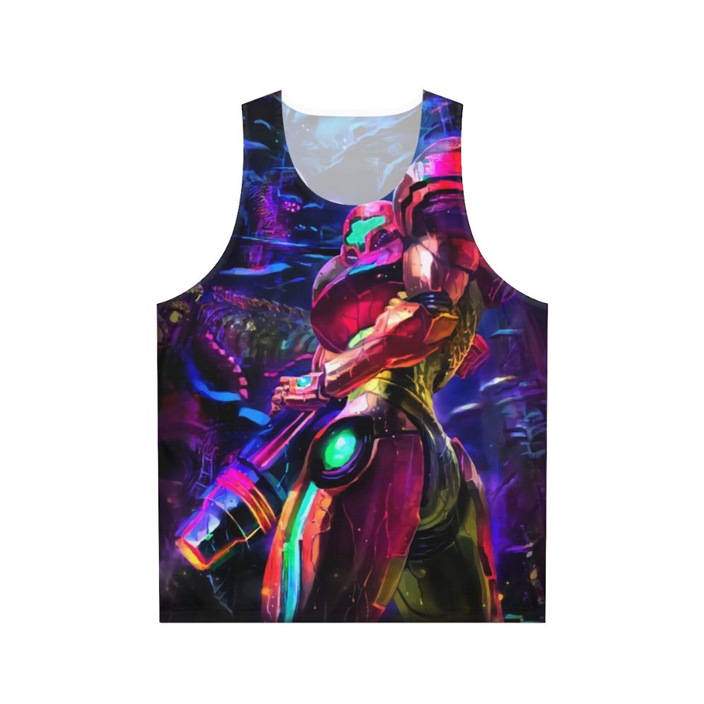 Samus Aran Metroid Video Game Tank Top