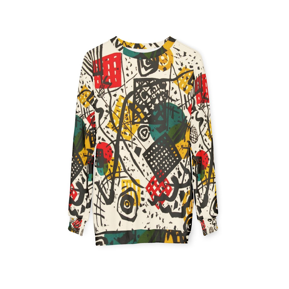 Wassily Kandinsky Abstract Expressionism Sweatshirt - hanging