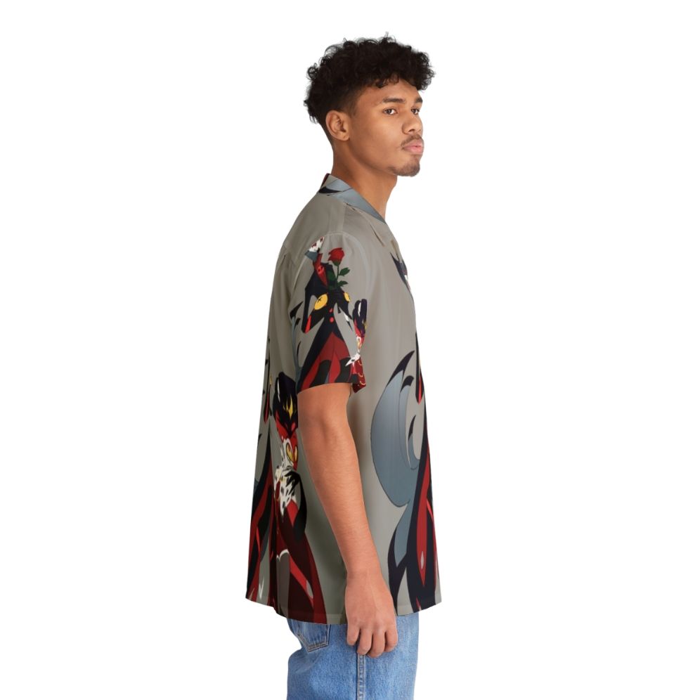 Helluva Boss Stolas Hawaiian Shirt - Anime Inspired Design - People Pight