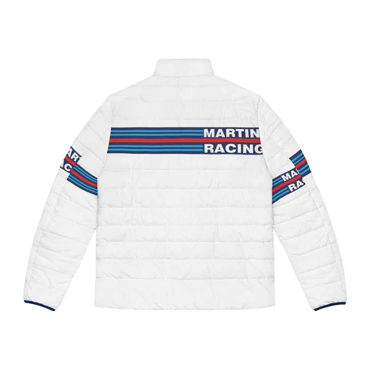 Martini Racing Puffer Jacket 2 with sports car inspired design - Back