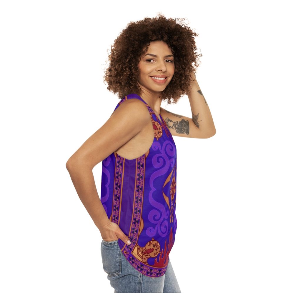 Aladdin 1992 Magic Carpet Unisex Tank Top - women side