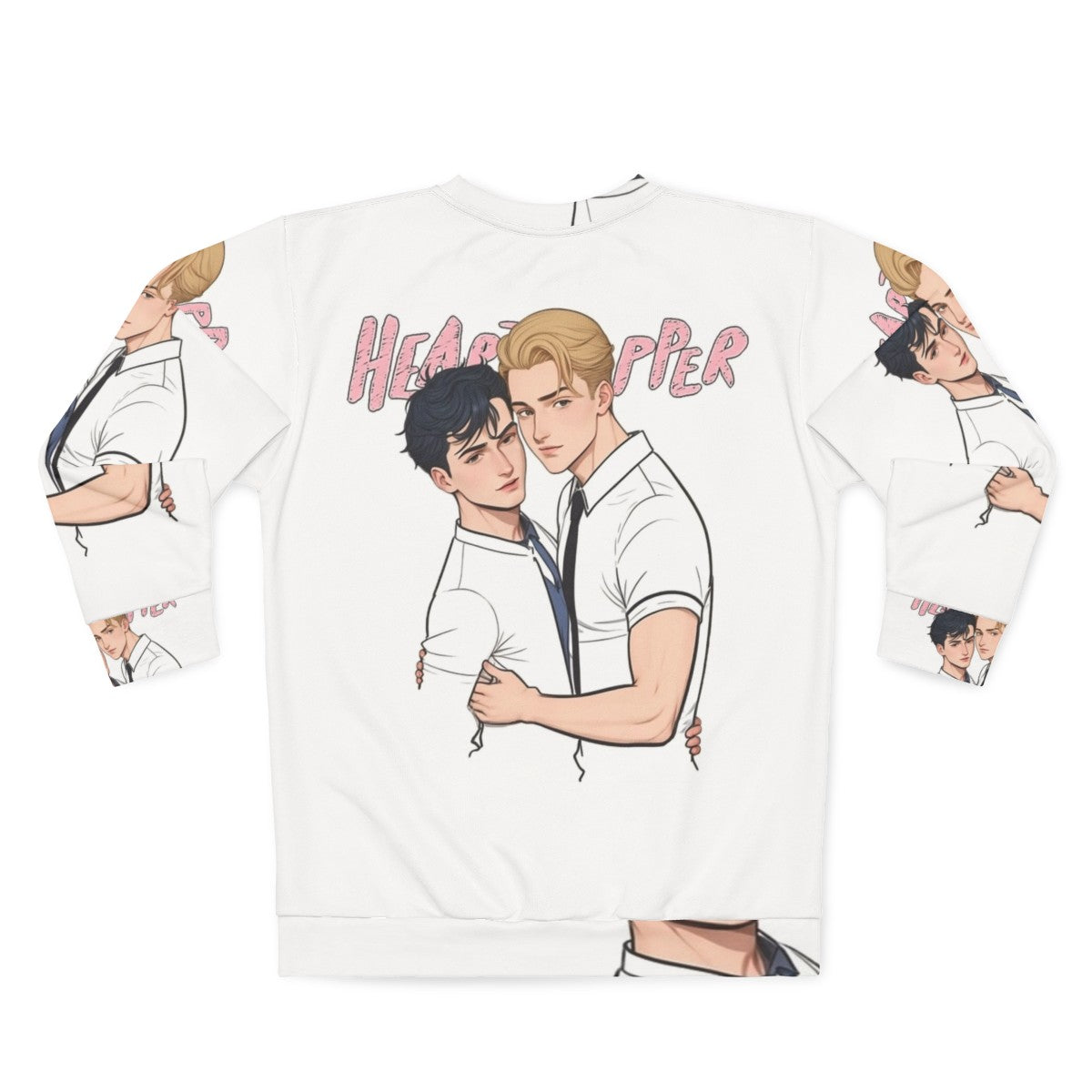 Heartstopper Nick and Charlie Sweatshirt - Back