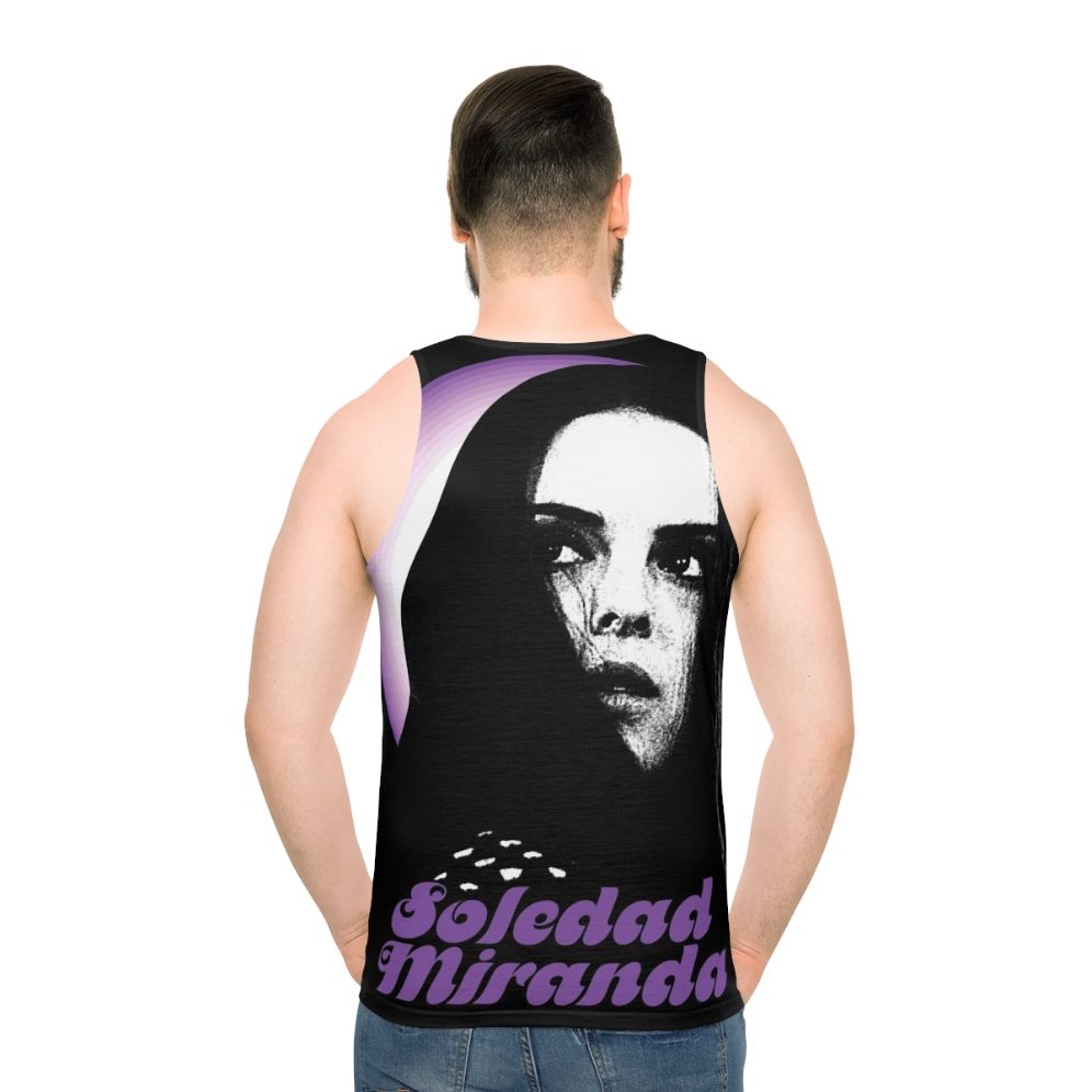 Soledad Miranda Eugenie Unisex Tank Top - men back