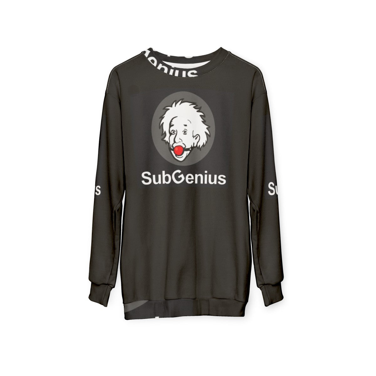 Subgenius 3 Funny Novelty Sweatshirt - hanging