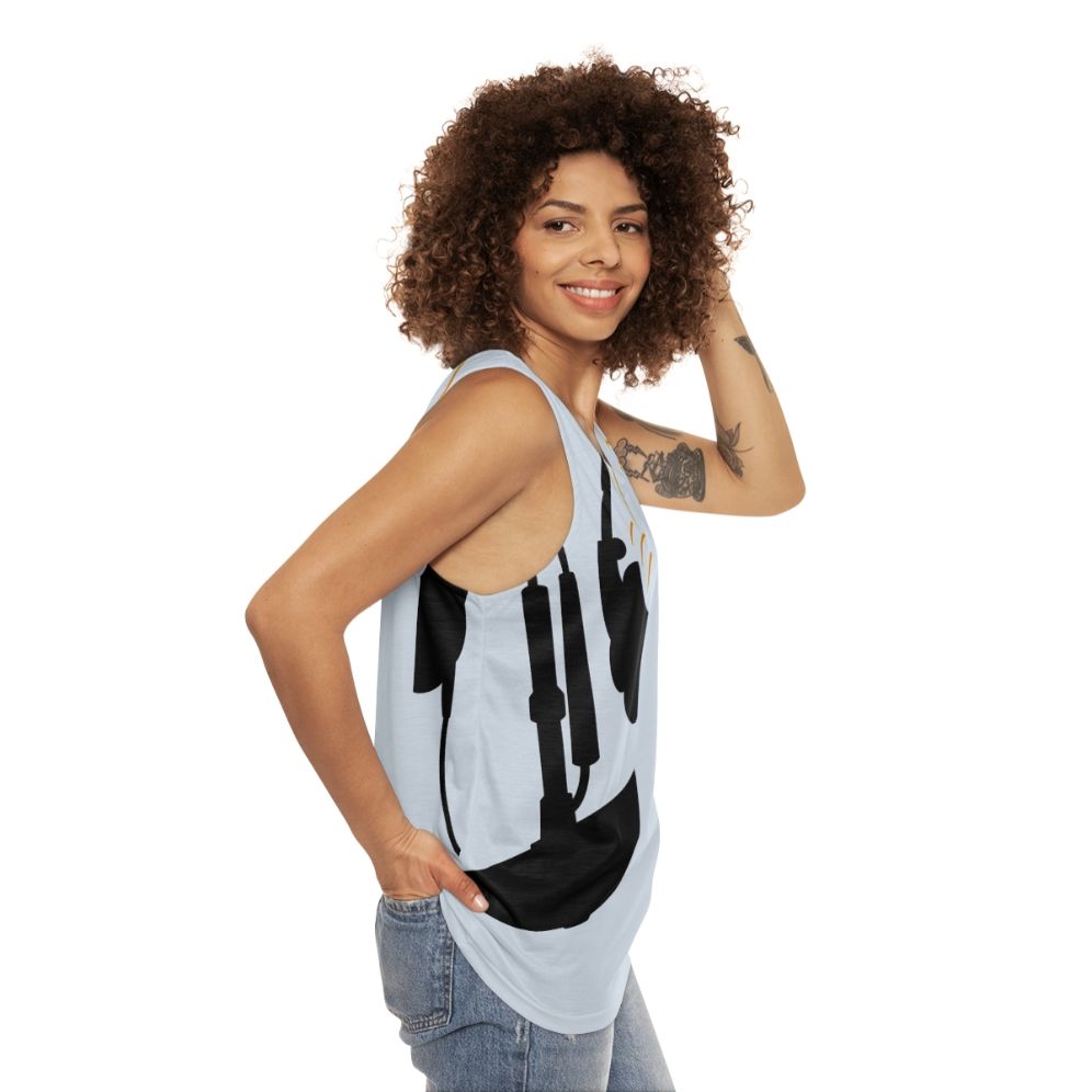 Unisex Team Coco Graphic Tank Top - women side