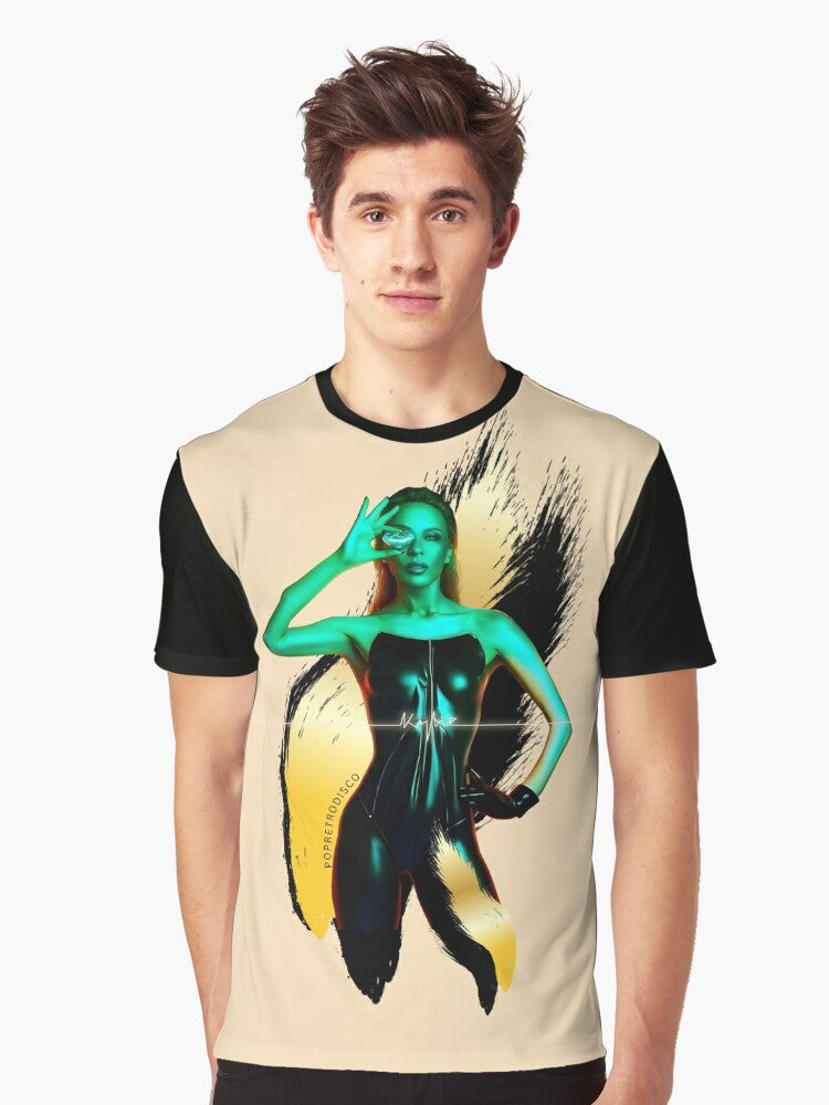 Kylie Minogue Tension Padam Princess of Pop Graphic T-Shirt - Men