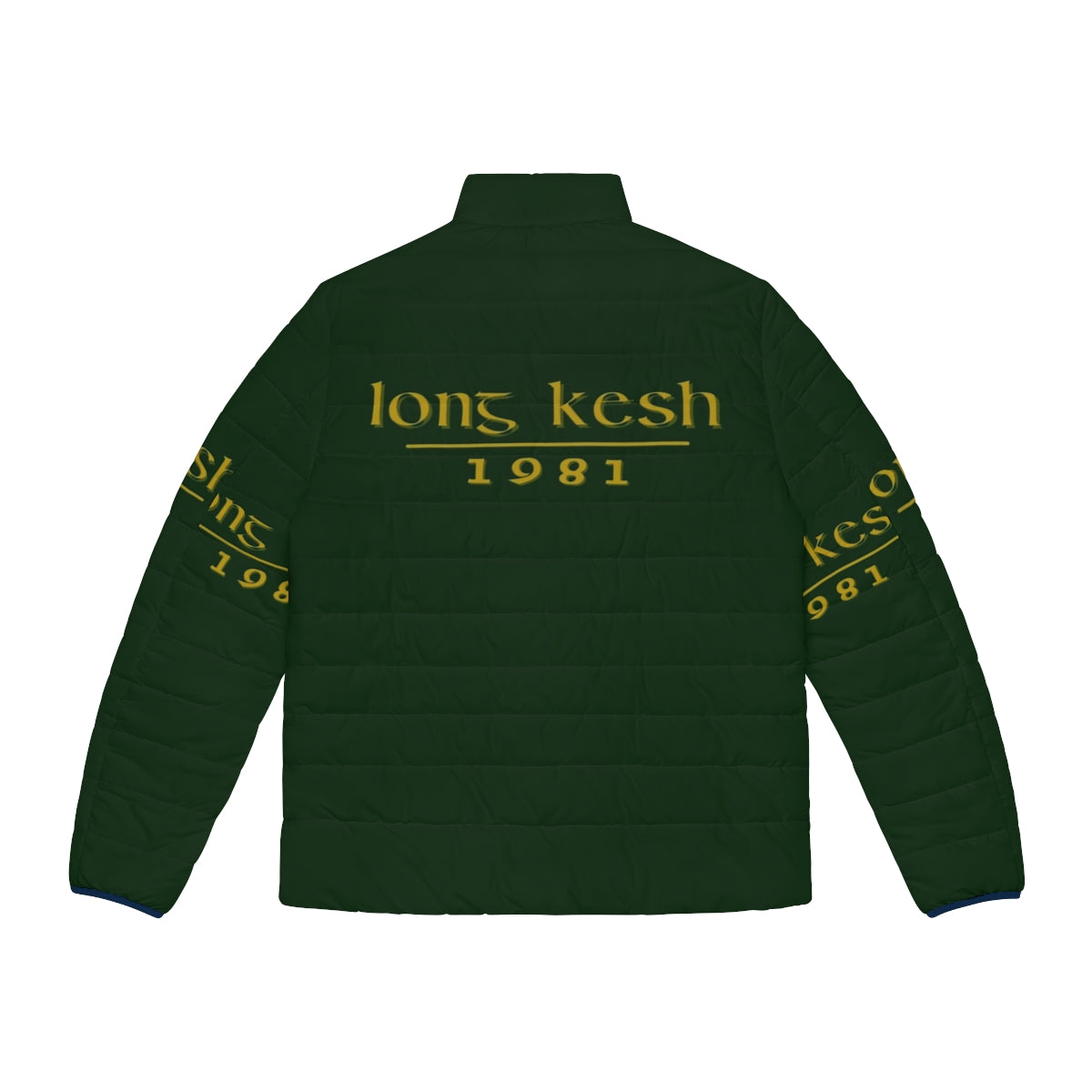 Puffer jacket commemorating the 1981 Long Kesh hunger strikes in Ireland - Back