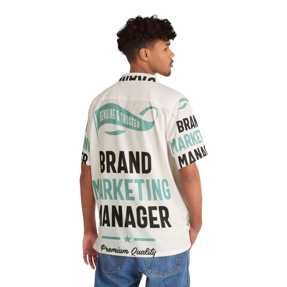 Brand Marketing Manager Hawaiian Shirt - People Back