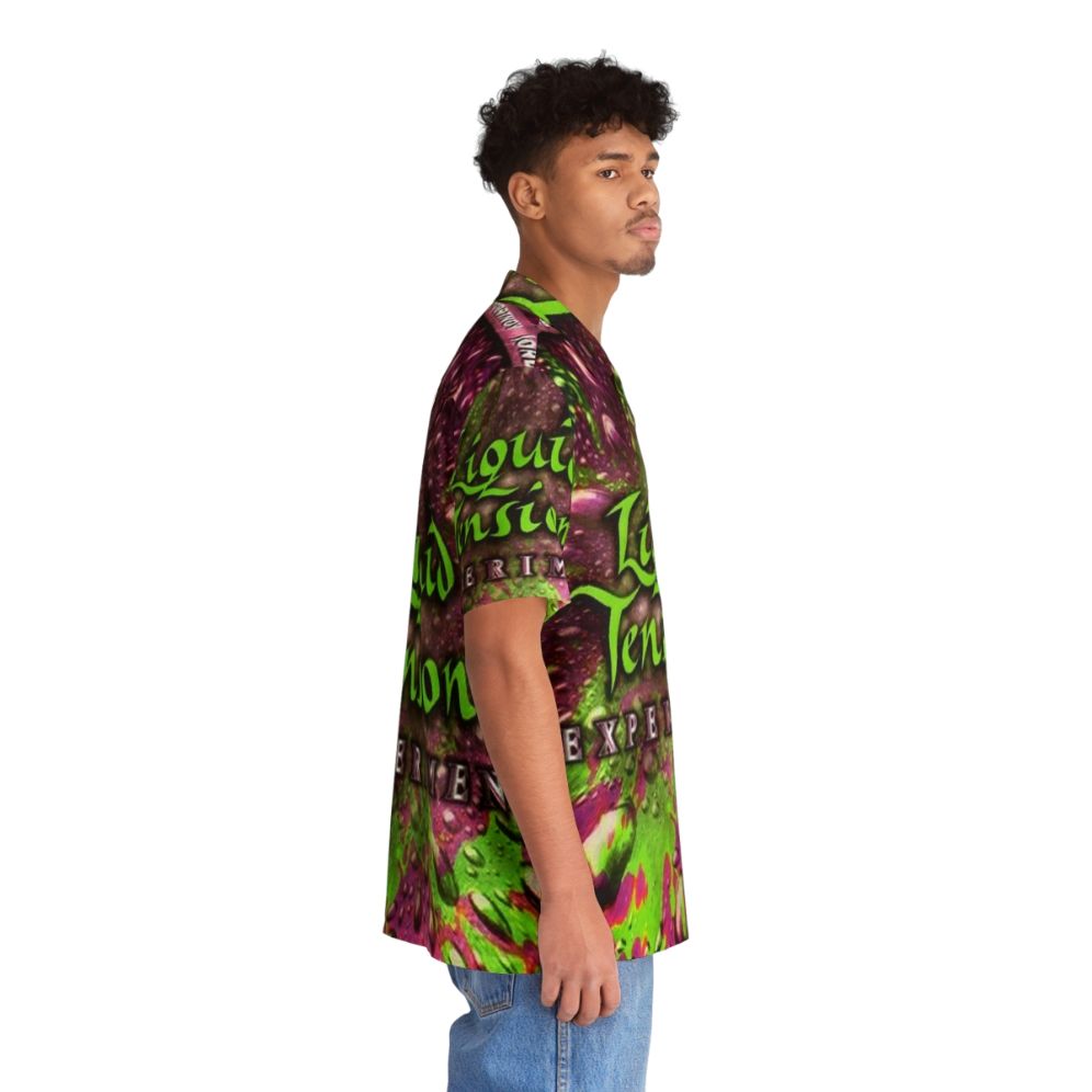 Liquid Tension Experiment Hawaiian Shirt featuring the iconic progressive rock band - People Pight