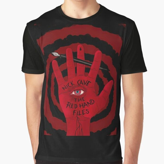 Nick Cave and the Bad Seeds "Red Right Hand" graphic tee