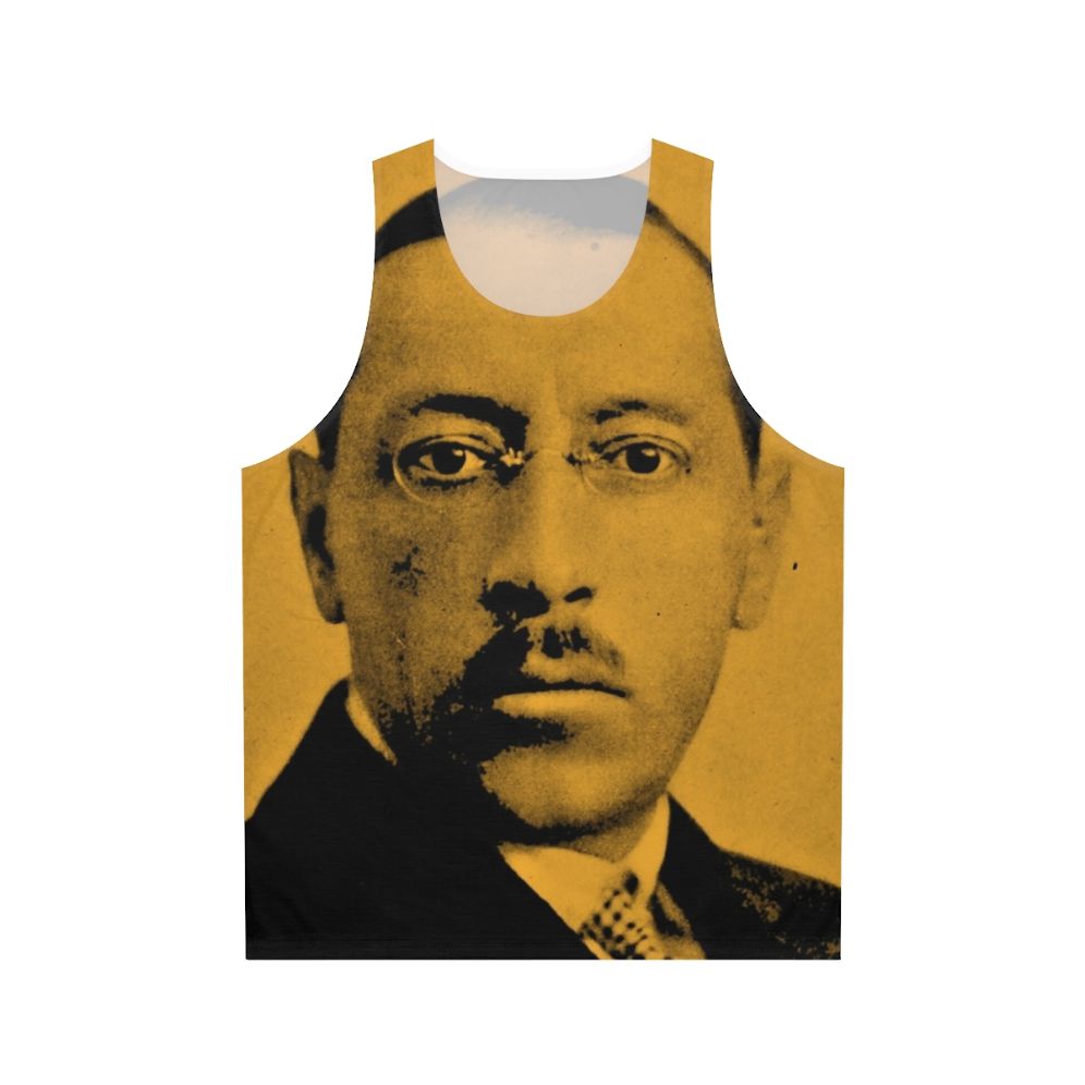 Igor Stravinsky portrait unisex tank top