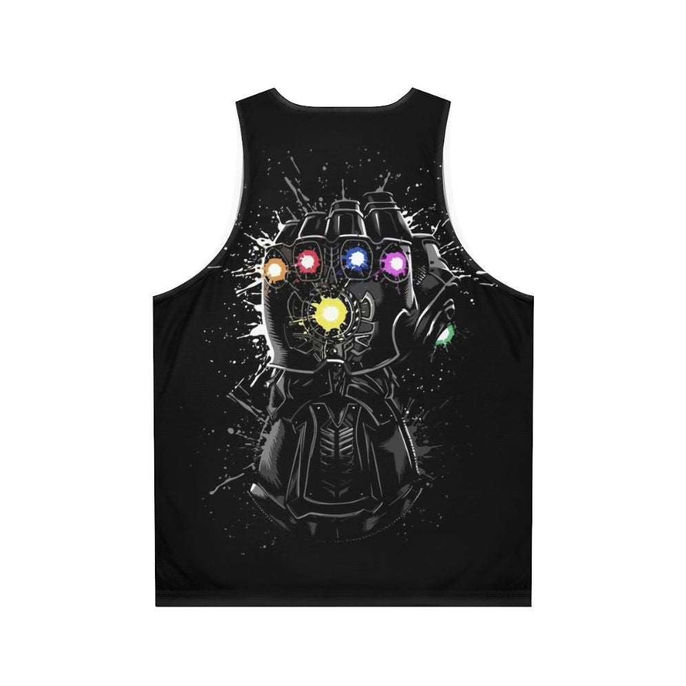 Infinity Gauntlet Unisex Marvel Comics Tank Top - Back