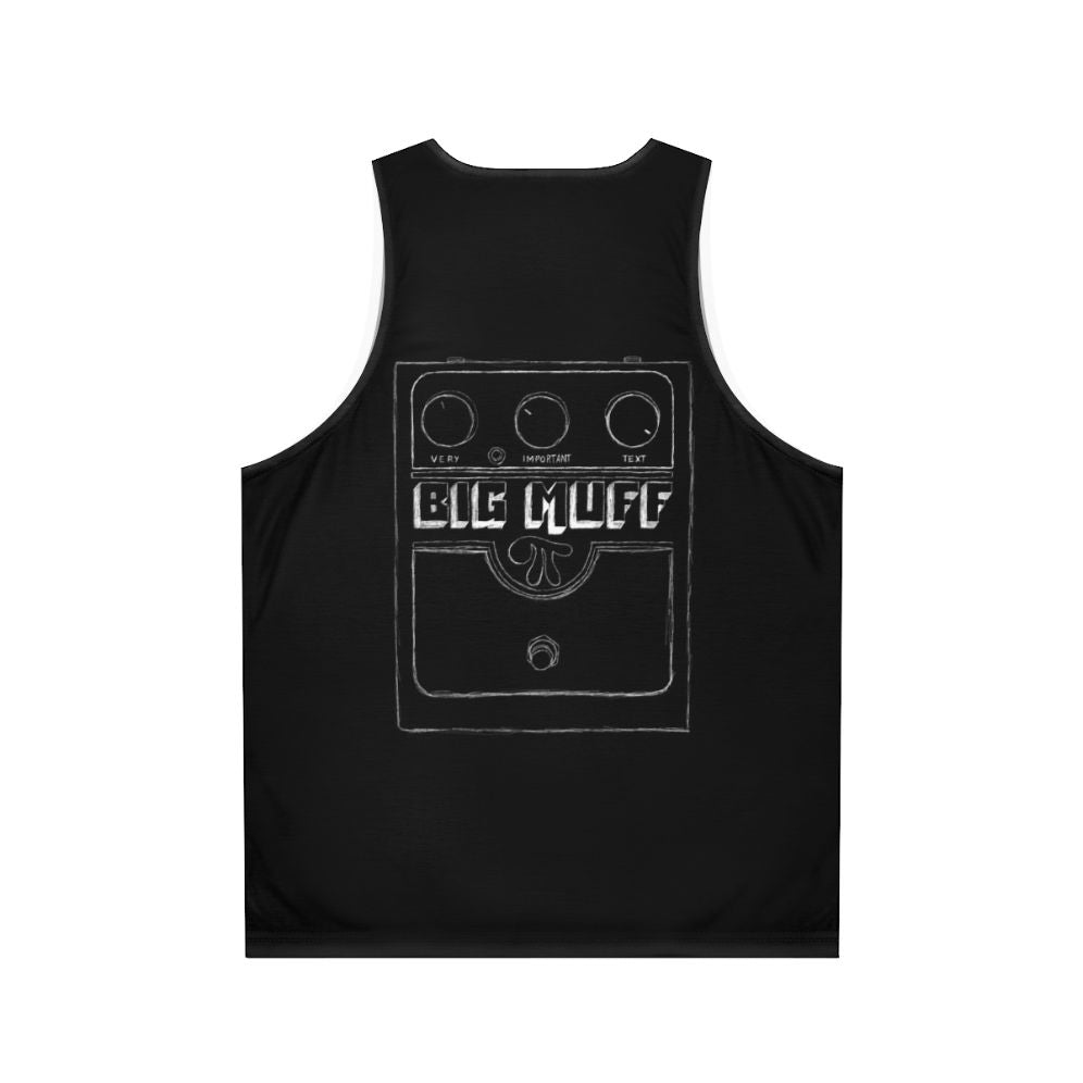 Big Muff Unisex Fuzz Guitar Tank Top - Back