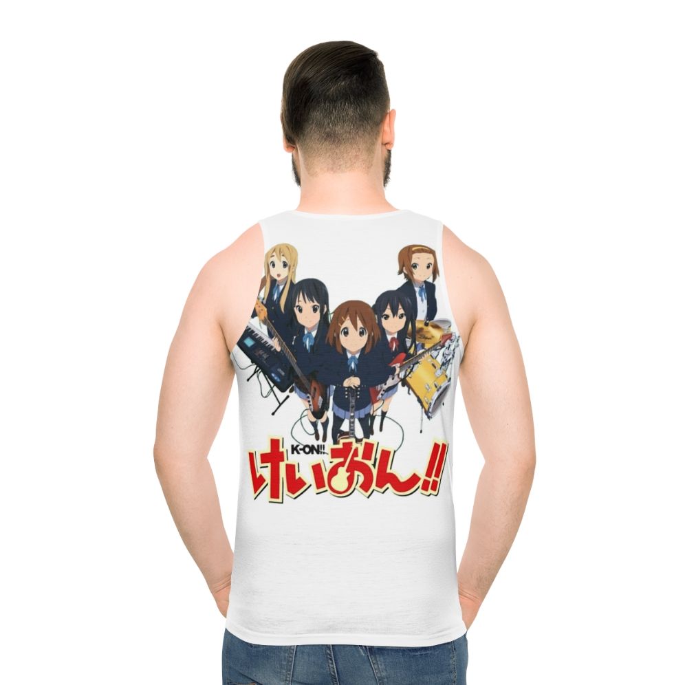 K-On Anime Unisex Tank Top - men back