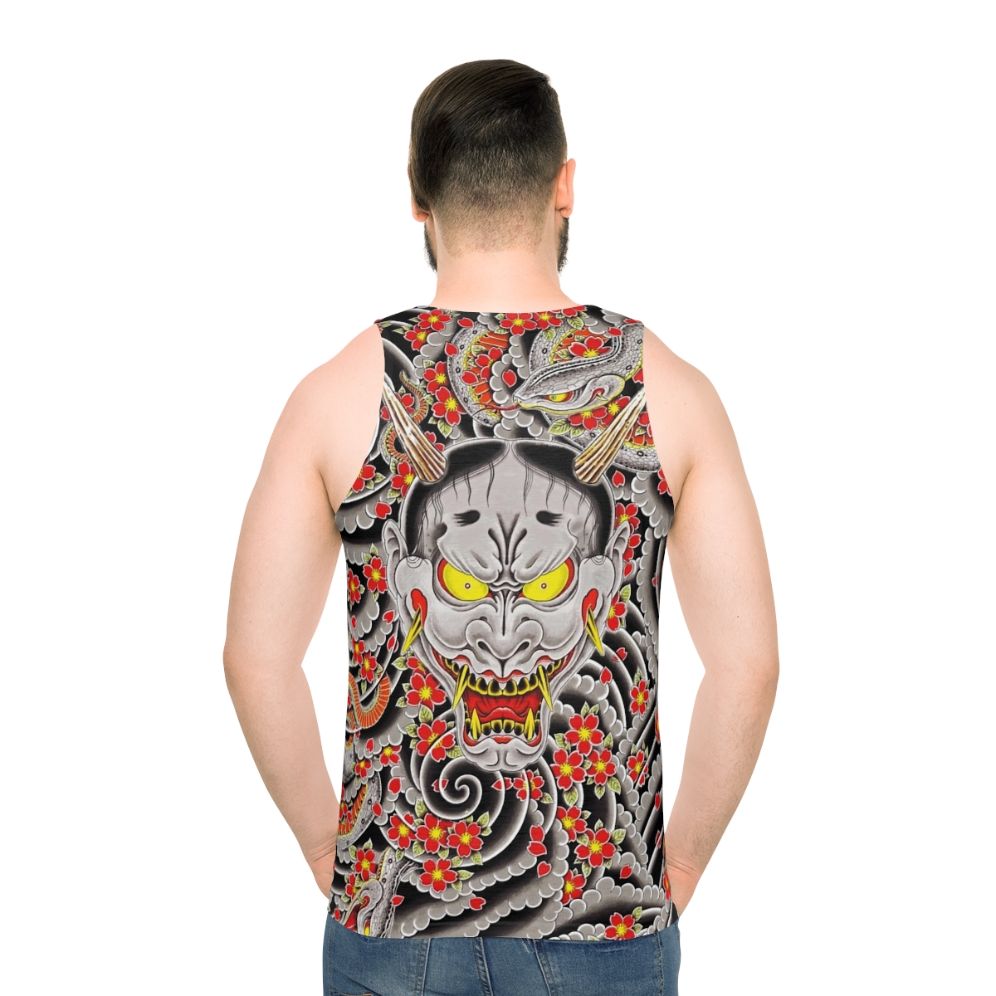 Goro Majima Hannya Yakuza 0 Unisex Tank Top - men back