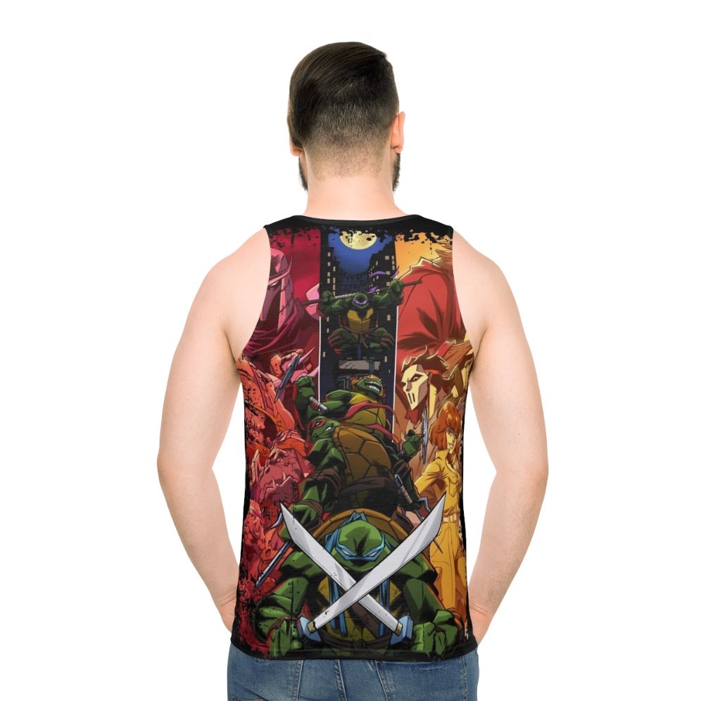 Teenage Mutant Ninja Turtles Unisex Tank Top - men back