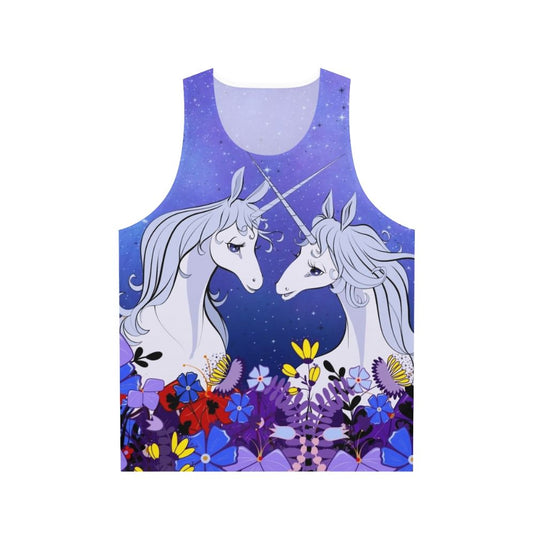 The Last Unicorn Unisex 80s Cartoon Tank Top