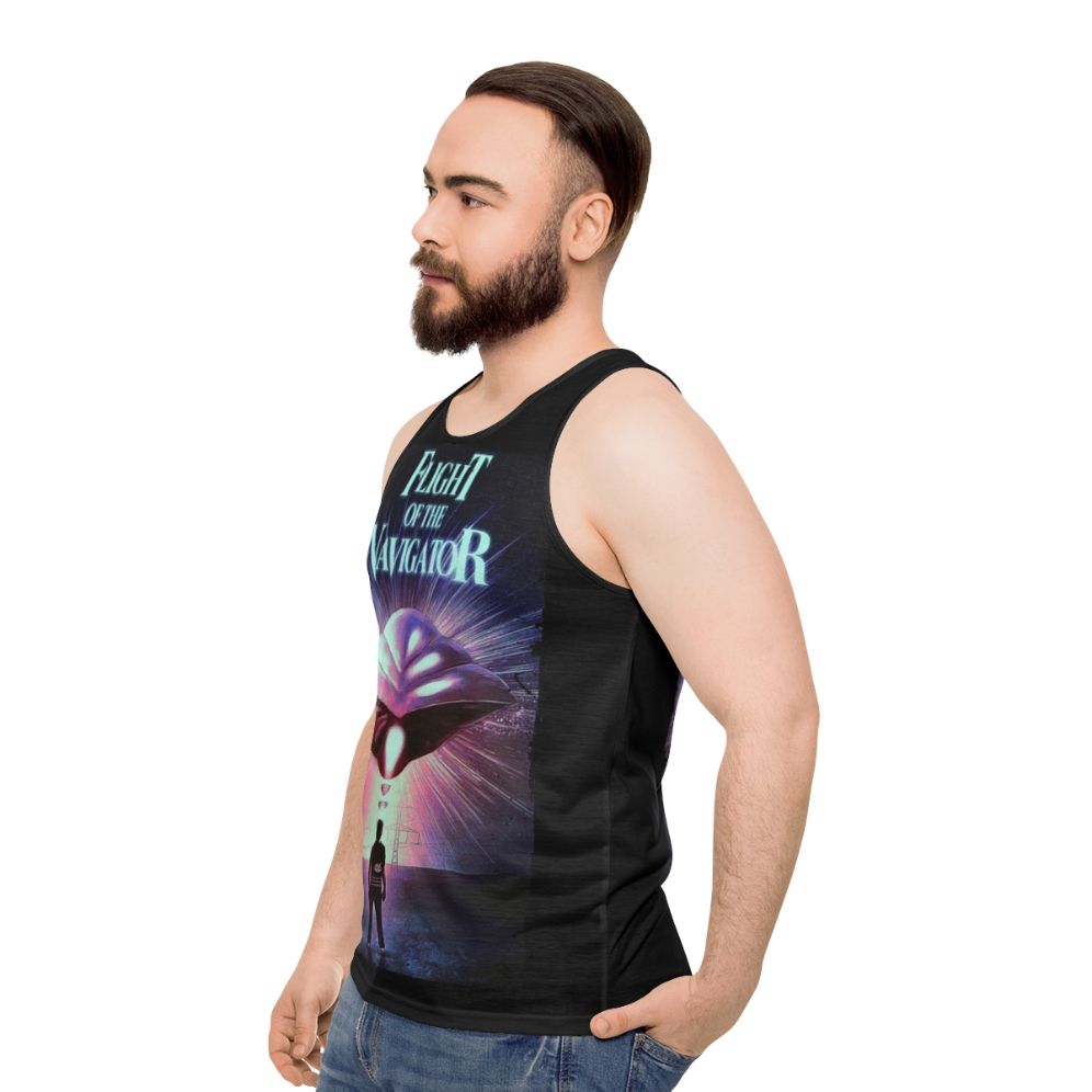 Flight Of The Navigator Unisex Tank Top - men side