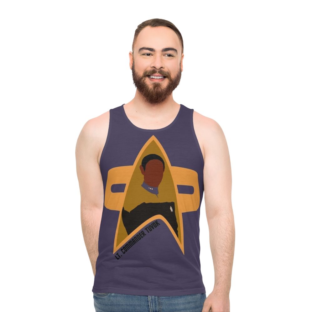 Tuvok Star Trek Voyager Unisex Tank Top - men