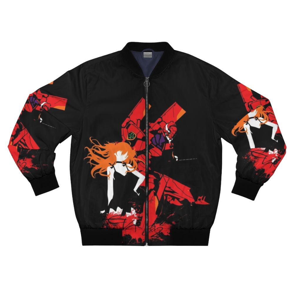 Evangelion Unit-02 Bomber Jacket featuring the iconic mecha design from Neon Genesis Evangelion