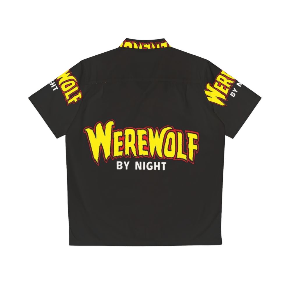 Marvel's Werewolf by Night Hawaiian Shirt - Back