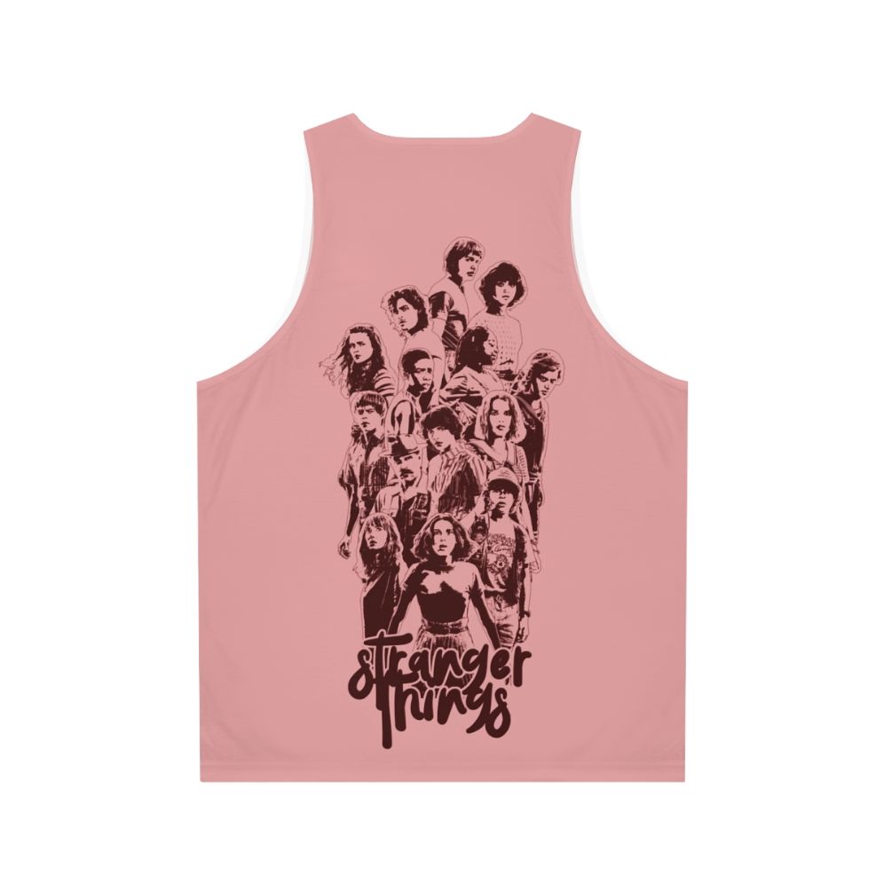 Stranger Things Eleven Unisex Tank Top - Back