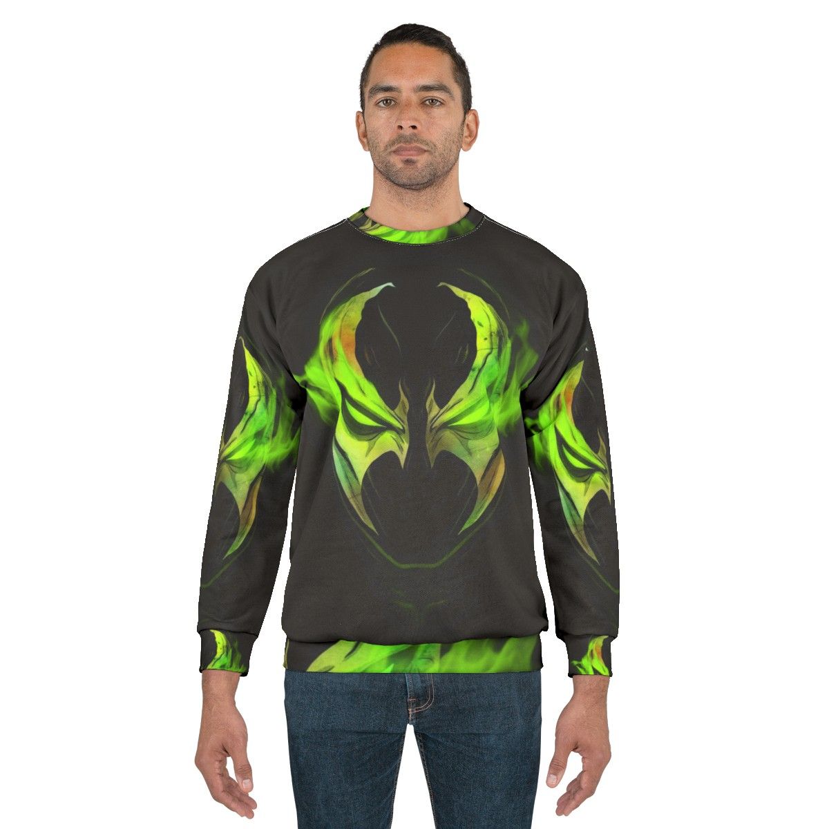 Lithium Spawn superhero sweatshirt - men