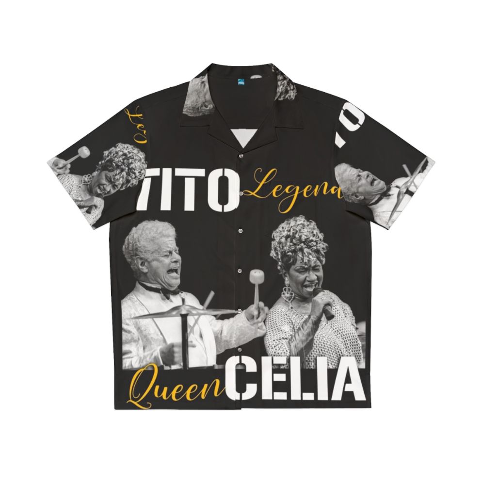 Tito Puente and Celia Cruz Hawaiian Shirt