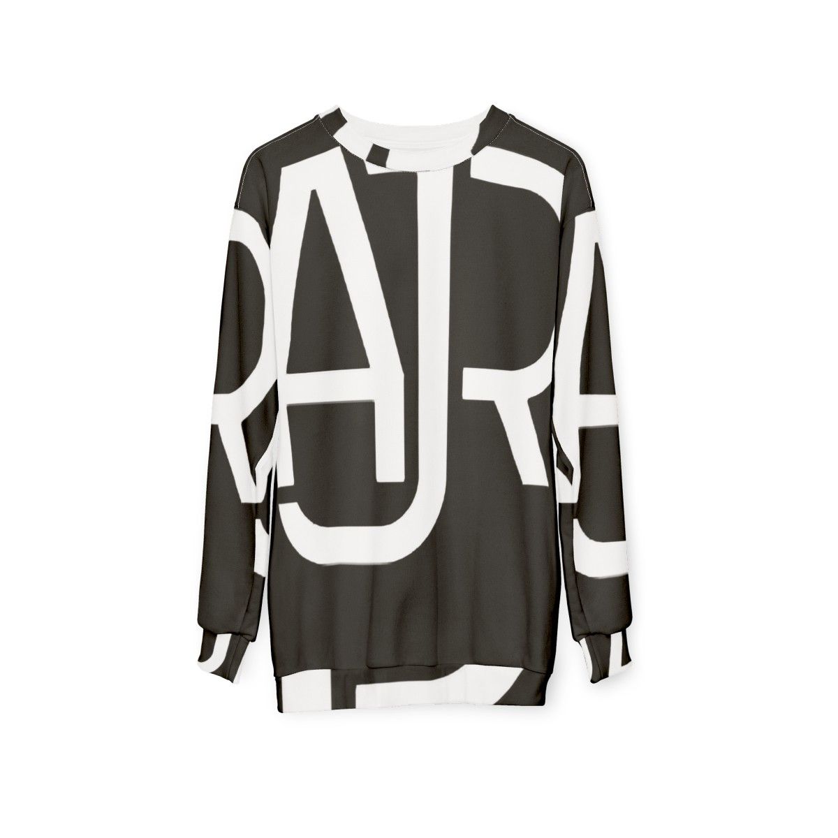 AJR White Logo Classic Sweatshirt - hanging