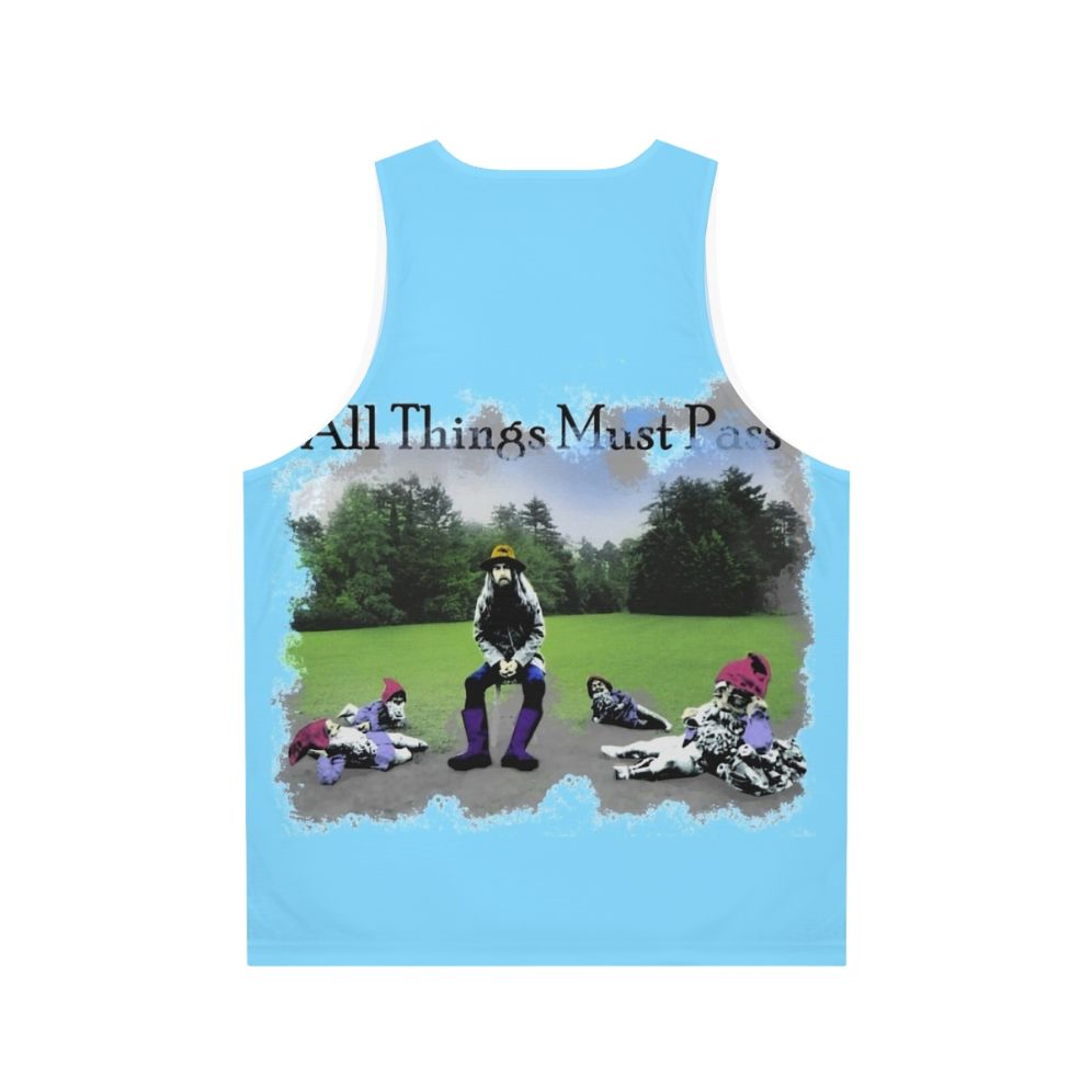 George Harrison "All Things Must Pass" Unisex Tank Top - Back