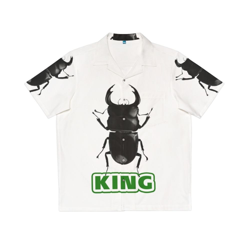 Black Beetle King Of Beetles Hawaiian Shirt