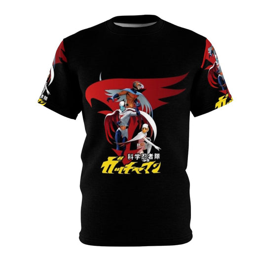 Retro anime inspired G-Force t-shirt featuring science ninja team characters