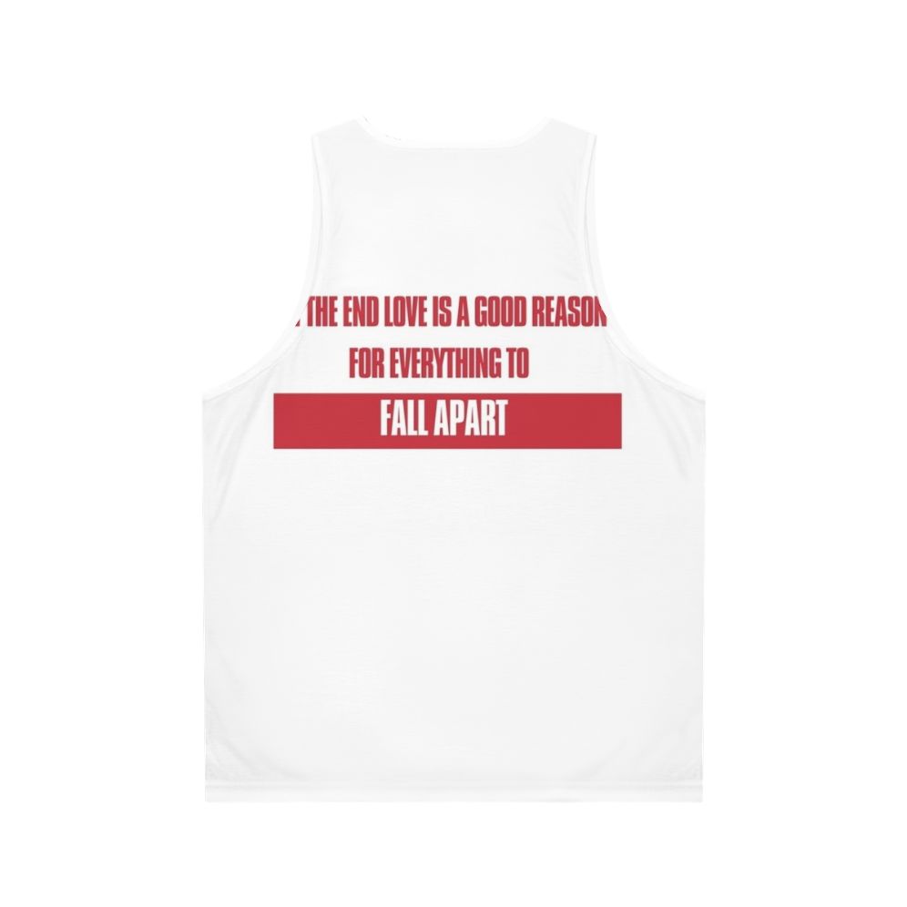 Tokyo Quote Money Heist Unisex Tank Top - Back