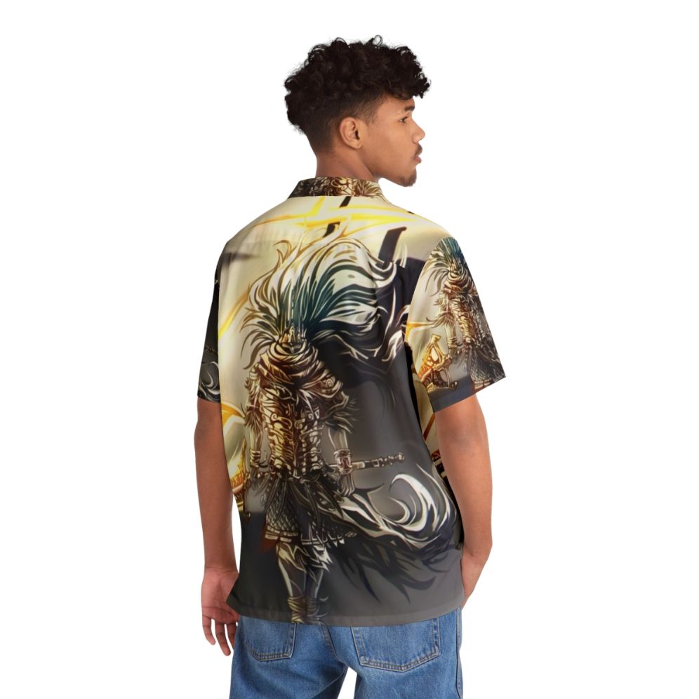 Dark Souls 3 Nameless King Hawaiian Shirt - People Back