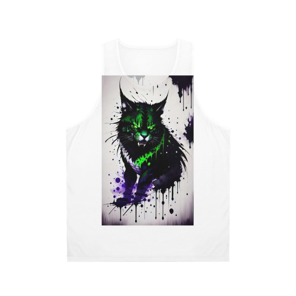 Monster Cat Unisex Tank Top