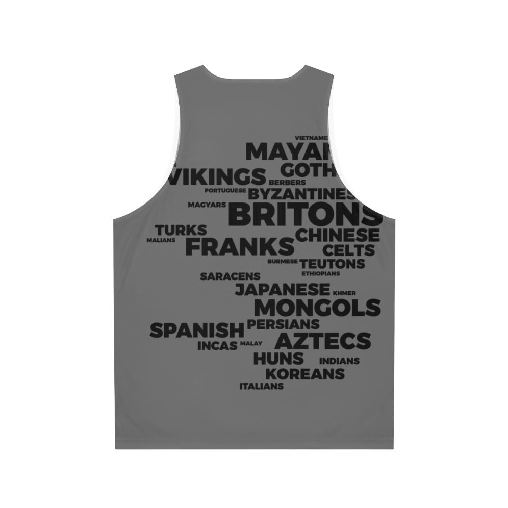 Age of Empires Unisex Tank Top - Back