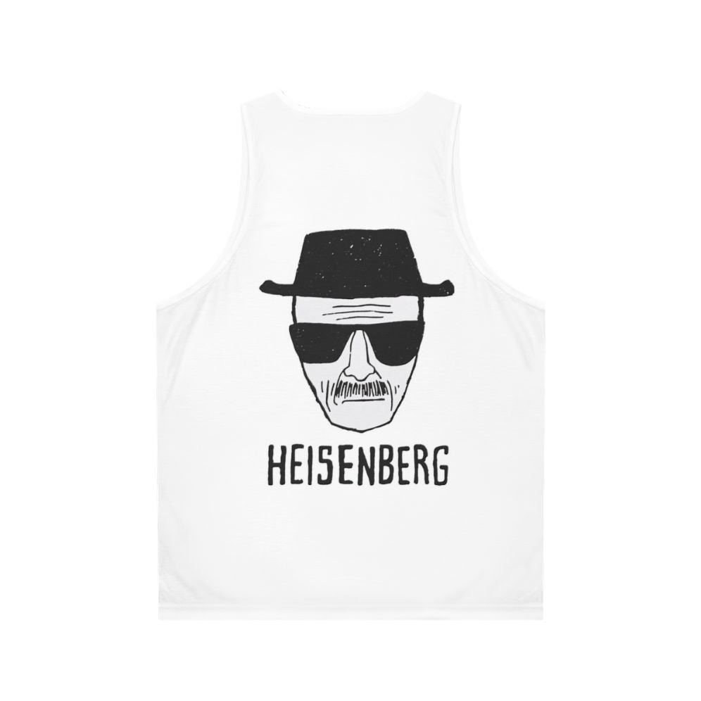 Breaking Bad Heisenberg Drawing Unisex Tank Top - Back