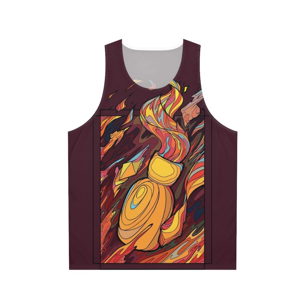 Dark Souls Stained Glass Embers Unisex Tank Top