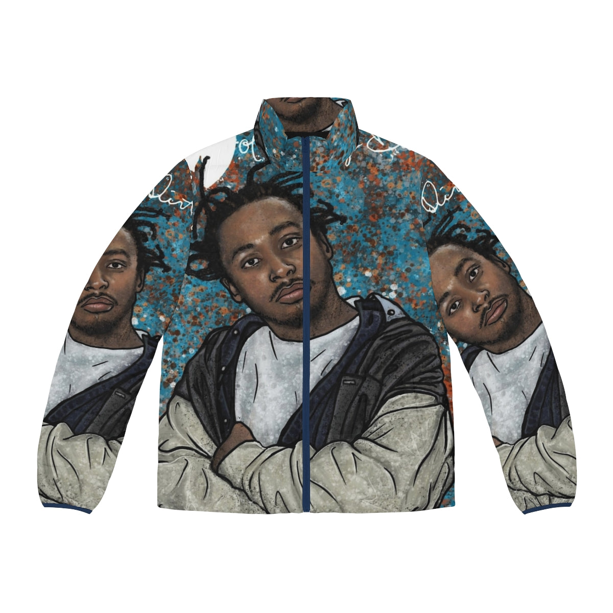 ODB Graffiti Puffer Jacket - Iconic Hip Hop Streetwear