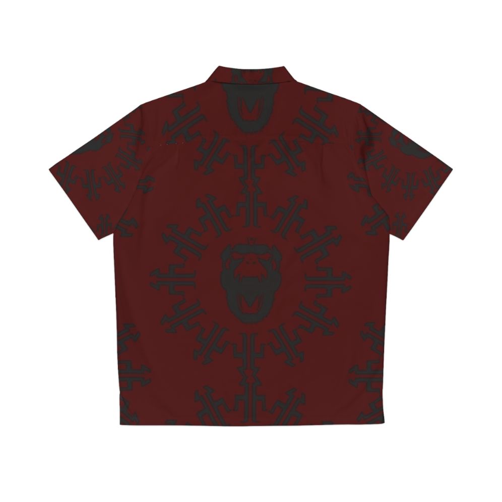 12 Monkeys' Titan Clock Hawaiian Shirt - Back