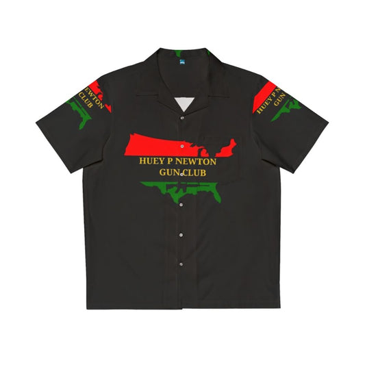 Huey P. Newton Black Panther Hawaiian Shirt