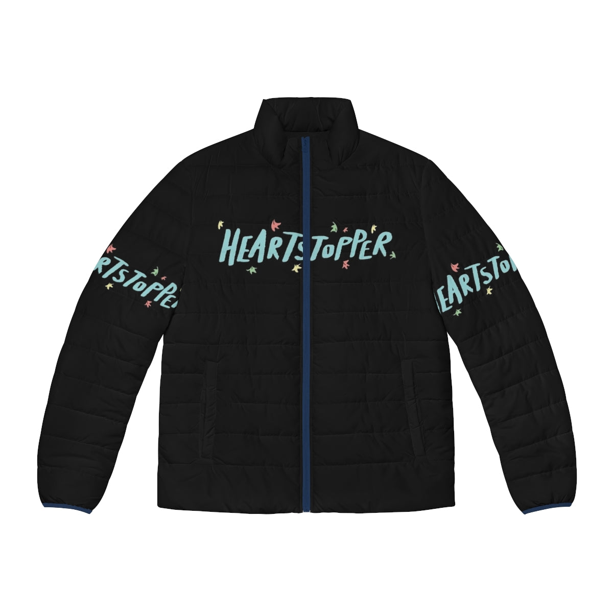 Heartstopper Leaves Puffer Jacket featuring Nick Nelson and Charlie Spring