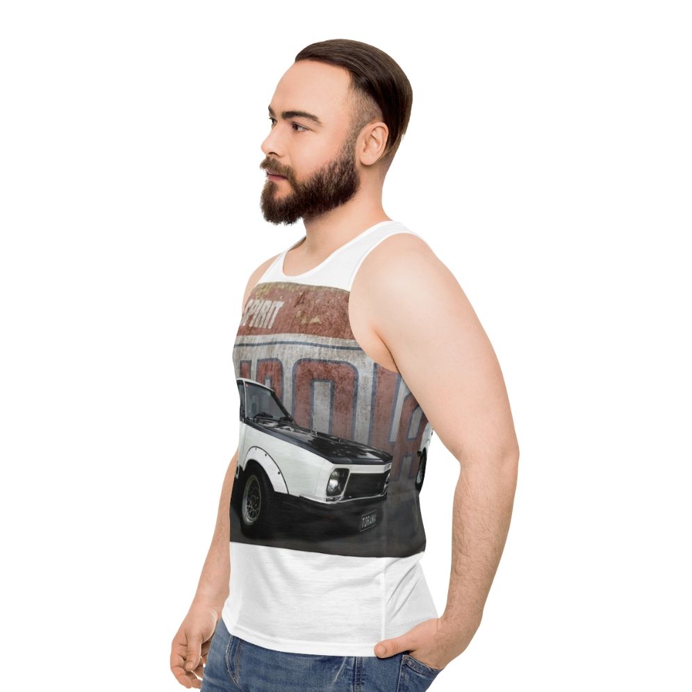 Holden Torana SLR 5000 Unisex Tank Top - men side