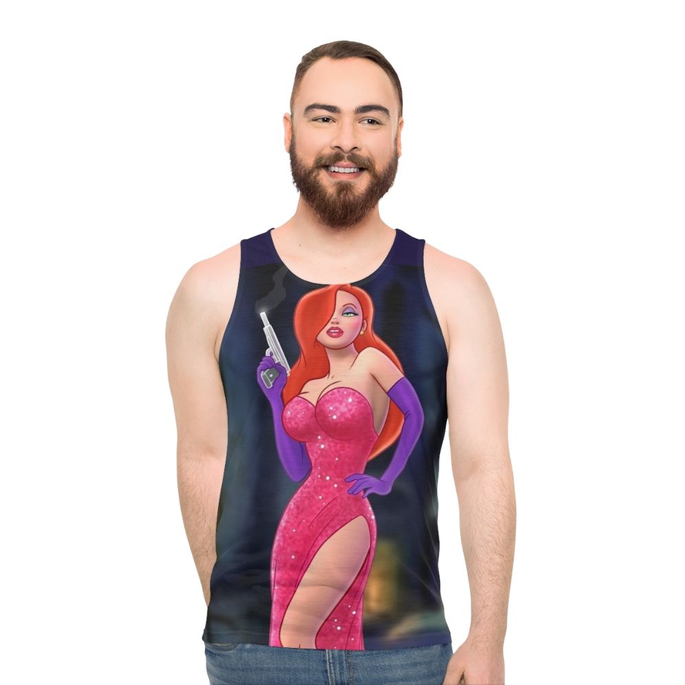 Jessica Rabbit Inspired Unisex Tank Top - men