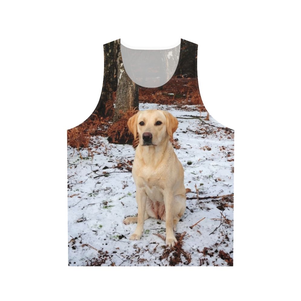 Yellow Labrador Retriever Unisex Tank Top